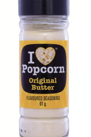 I Love Popcorn Original Butter Flavoured Seasoning 91 g